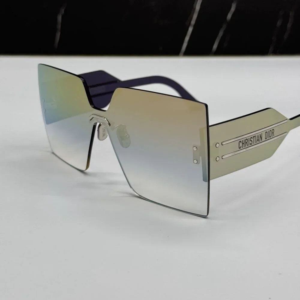 NEW DIORCLUB M5U F0A5 DIOR GREY WOMEN DIOR SUNGLASSES - Picture 7 of 13